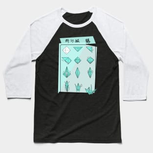 Origami Tsuru Baseball T-Shirt